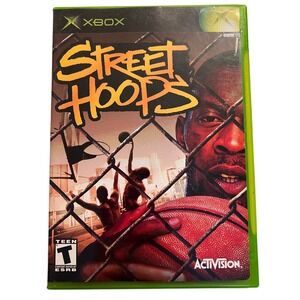 Street Hoops Microsoft Xbox Original Game Activision Complete CIB Basketball